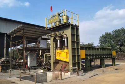 China ISO9001 2m Mouth Scrap Metal Shearing Machine For Foundry Industry for sale