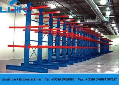 China Long Arms Flexible Industrial Storage Rack Heavy Duty 1000-2500kg / Arm for sale