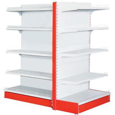 China Four Levels Supermarket Display Racks 120 - 150kg / Layer Loading Capacity for sale