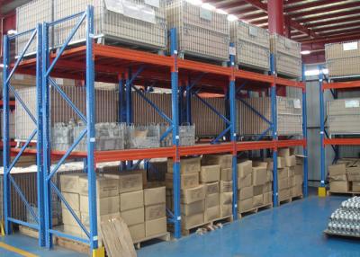 China Multi Level Industrial Steel Storage Racks , Custom Size Metal Racking Systems for sale