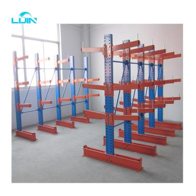 China Industrial Cantilever Warehouse Shelves Systems Q235B Cold Steel for sale