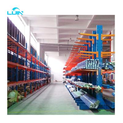 China 6000mm Height Cold Steel Cantilever Racking System 2000kgs / Arm Loading Capacity for sale