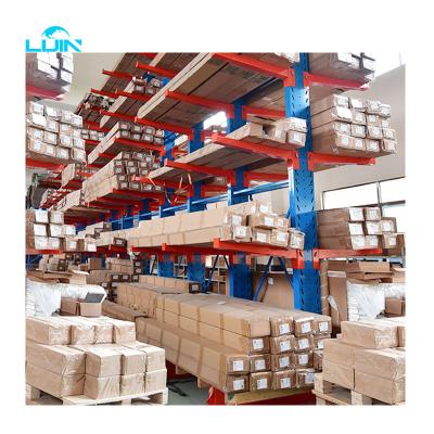 China 500Kg Cantilever Storage Racks Heavy Duty Steel Industrial Tube Hanging for sale