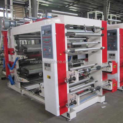 China In-Line Structure Flexo Printer for Multi Colors Printing on Paper and Plastic Rolls for sale