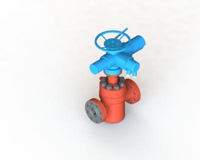 China 52-180mm Hydraulic Actuated Gate Valve API 6A Manual Drive for sale