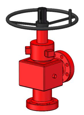 China Offshore Oil Drilling API 6A Adjustable Choke Valve For Gas Tree for sale