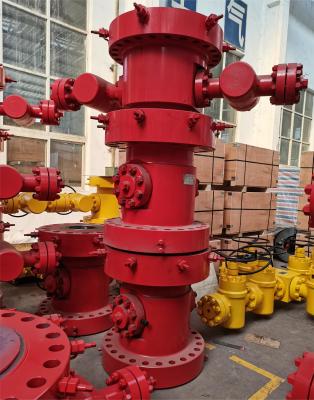 China MR0175 Standard Wellhead Casing Head 45 Degree Steps For Drilling Equipment for sale