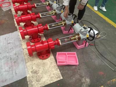 China Electric Type Choke Valve Wellhead Fixed Type 15000psi for sale