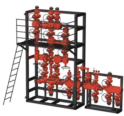 China Hydraulic Control Filter Manifold Offshore Oil Manifold Drilling Manifold API/ISO for sale