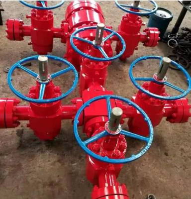 China Wellhead Devices Gas Production Christmas Tree In Oil Field for sale