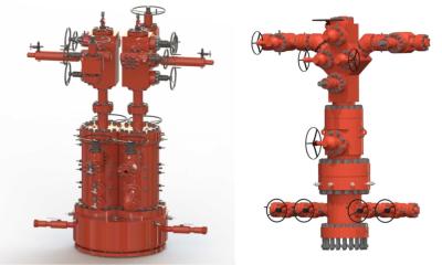 Chine Standard Or Customized Oil And Gas Wellhead Equipment For Performance à vendre