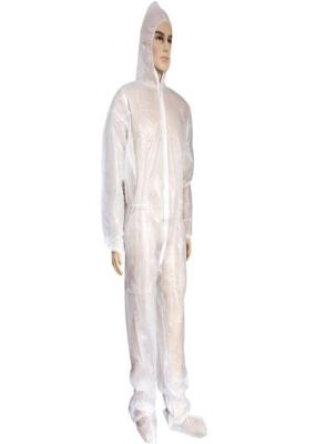 China Breathable Disposable Coverall Suit For Laboratories / Heavy Dust Environments for sale