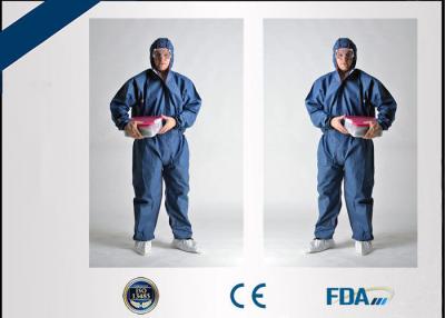 China Waterproof Disposable Protective Coveralls For Hospital / Clinic / Clean Room for sale