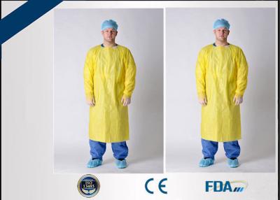 中国 優秀な引張強さの使い捨て可能な医学の保護服装 販売のため