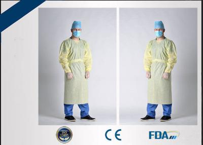 China Vestidos protectores disponibles respirables para el sitio de operación del hospital en venta