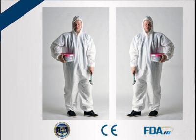 China Vestuário de proteção médico descartável não irritante, vestidos de funcionamento descartáveis à venda