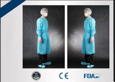 中国 非有毒で使い捨て可能な手術衣、乳液の自由で使い捨て可能な保護摩耗 販売のため