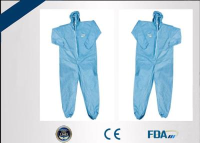 China Unisex Disposable Protective Coverall Biodegradable No Stimulus To Skin for sale