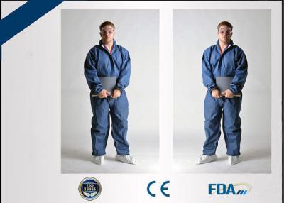 China Vestuário de proteção descartável da força de alta elasticidade, combinações resistentes químicas à venda