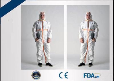 China Latex Free Protective Coveralls Disposable Type 5 6 With High Toughness for sale