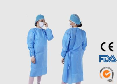 Chine Robes chirurgicales stériles jetables respirables pour l'hôpital/clinique à vendre