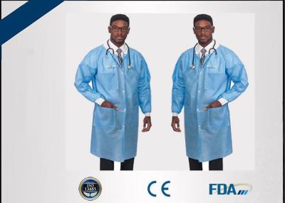 中国 病院のために有毒な男女兼用の非刺激する使い捨て可能な実験室のジャケット非 販売のため