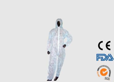 China Eco Friendly Disposable PPE Coveralls For Hospital / Clinic Medical Staff for sale