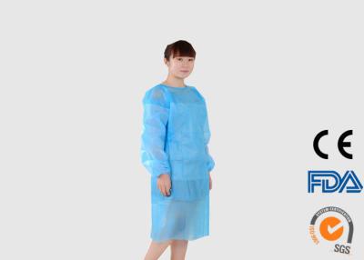 China Los vestidos médicos disponibles ligeros, PP cubrieron los vestidos estéril disponibles del PE en venta