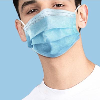 중국 반대로 바이러스 3개 가닥 외과 가면, 먼지가 없는 작업장을 위한 처분할 수 있는 코 가면 판매용