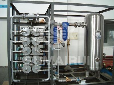 China Membrane Type Nitrogen Generator Beer 500CFM Purity 99% 300 Bar for sale