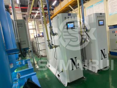 China Oxygen Generator Psa System Nitrogen 99.999 Electronic Industry 40cfm for sale