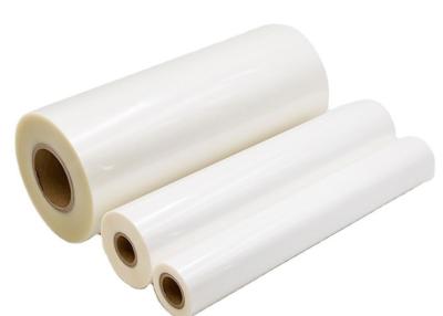 China Hot Stamping Screen Printing Lamination Film Rolls 17um Bopp Transparent SGS For Laminating Machines for sale
