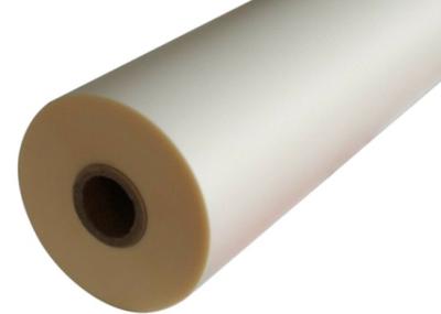 China Polyester Pre-Coated Film 30 Mic Glossy EVA Glue Laminating Protective Packaging Film Fit For Laminating Machines for sale