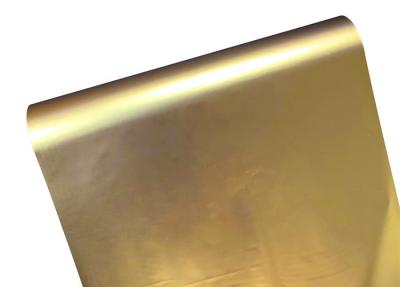 China Goud zilver polyesterfilm PET-metalliseerde thermische laminatie voor het afdrukken van verpakkingen Te koop
