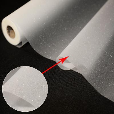 China CPP Glitter Film Roll Sparkle Thermal 22 Microns Transparente Hologram Lamination Film à venda