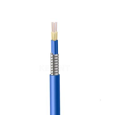 China KEXINT Indoor 48 96 Cores Multicore Bundle Armored Optical Cable GJAFKV Fiber Optic Cable en venta