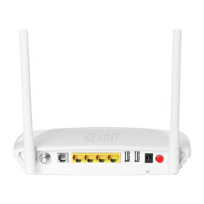 China Da fibra dupla de WiFi da rede wireless da faixa Ontário da C.A. Wifi ONU V2.0 de KEXINT KXT-XPE650-C CATV XPON equipamento ótico à venda