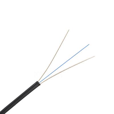 China 2.0mm 3.0mm Diameter Fiber Optic Cable PVC LSZH Black Outer Sheath for sale