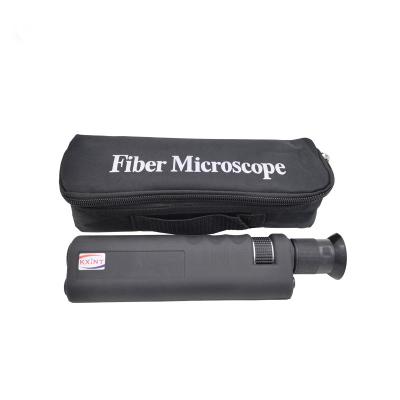 China Handheld Optical Fiber Inspection Microscope , 200x 400x Fiber Optic Inspection Tool for sale