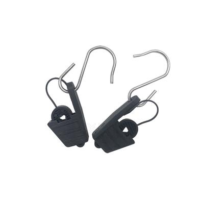 China S Type Anchor Tension Cable Clamp , Custom Optical Fiber Cable Accessories Te koop