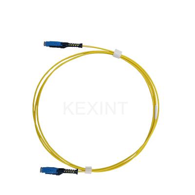 China Uniboot 2.0mm 2 Meter Single Mode Patch Cables G657A2 LSZH MDC-MDC / UPC for sale
