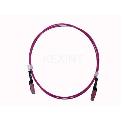 China KEXINT Uniboot 2.0mm 2 Meter Multimode OM4 LSZH MDC MDC Fiber Optic Patch Cord for sale
