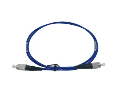 China Indoor FC/UPC Armoured MM Fiber Patch Cord Cable Multimode 1 Meter PVC LSZH 100% 3D Test for sale