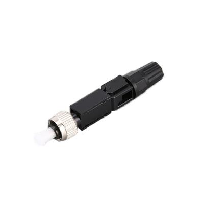 China SM FC Single Mode Fiber Optic Quick Connectors 55mm Optical Connection Adapter for sale