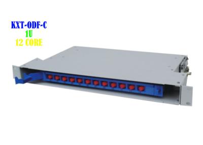 China El panel de remiendo portuario de Ethernet del gabinete 48 Rj45 a Rj45 laminó la placa de acero en venta