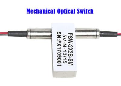China Fiber Optic Switch FSW Device 1x2 Mechanical Optical WDM 850 1310 1550 Test Wavelength for sale