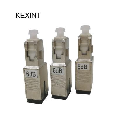 China 5DB Fiber Optic Attenuator Female To Male 6db Testing Equipment Support for sale