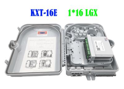 China Small Fiber Optic Wall Box Fiber Splicing 16 Cores IP65 Anti UV Light Weight for sale