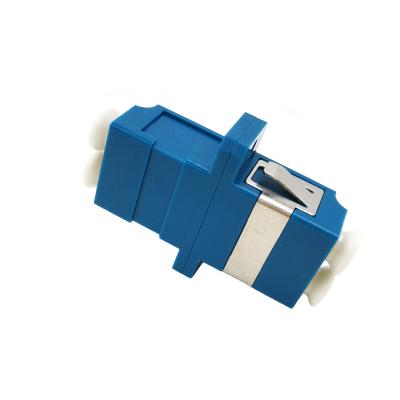 China Pérdida azul del conector 60db Returen del SC del LC UPC de los adaptadores de la fibra óptica del reborde del duplex en venta