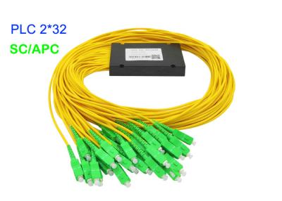 China Pérdida de inserción del divisor 3.0m m G657A1 SC/APC 17.2dB del PLC de la fibra óptica de la caja del ABS G657A1 en venta